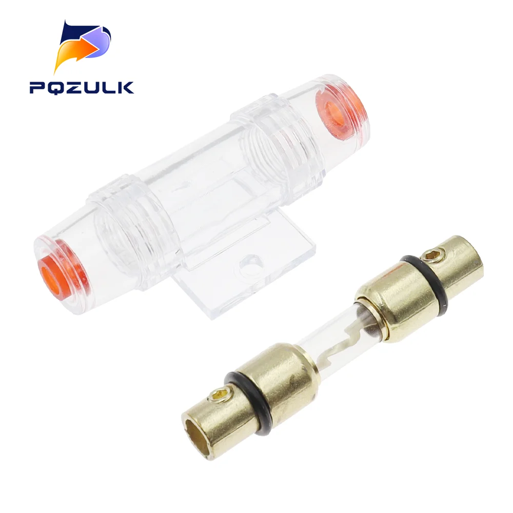 Auto Car Fuse Holder Block 1Set For Car Vehicle Subwoofer Audio In Line AMP Amplifier Cable AGU fuse holder
