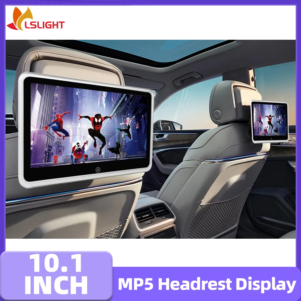 10.1 Polegada monitor de encosto de cabeça do carro tela toque 1080p ...