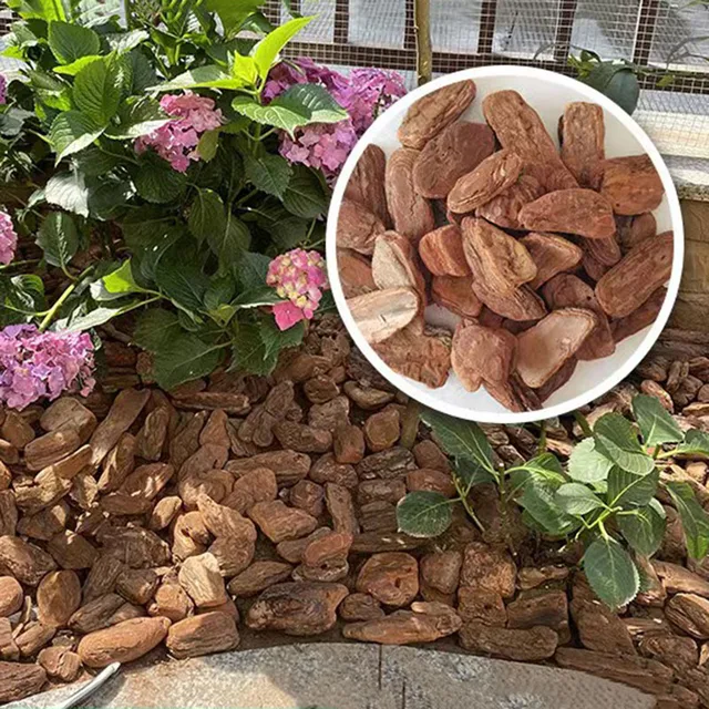 Natural Crawling Pet Mat Material Turtle Breeding Box Landscaping Rainforest Tank Scenery Crushed Pine Tree Slices Pine Bark 5
