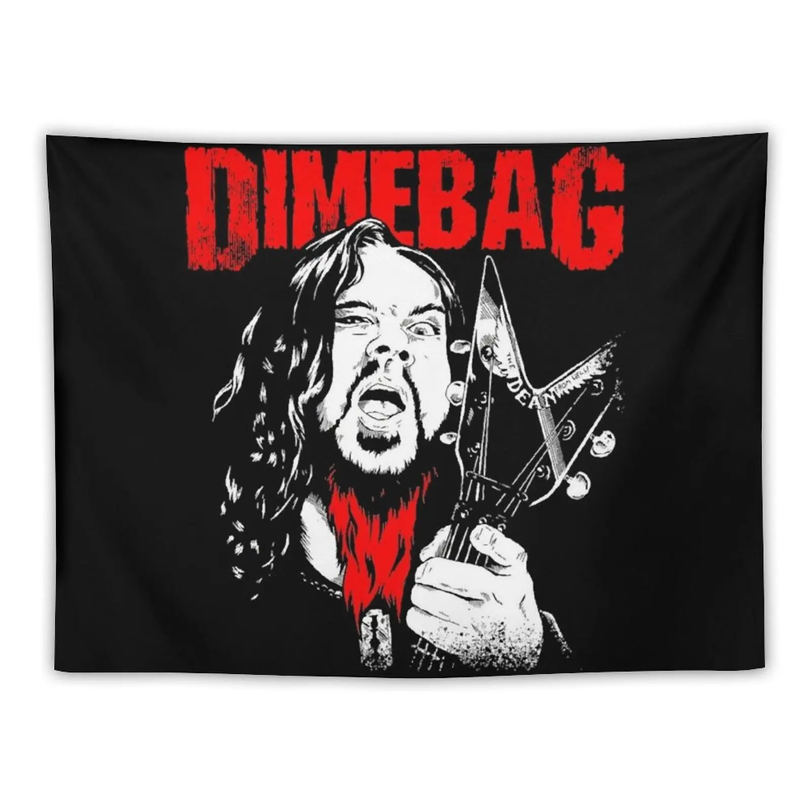 

Dimebag Tapestry Aesthetic Room Decors Funny Home Supplies Wall Art Tapestry