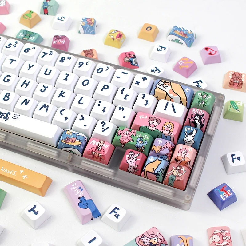Spray-Tema-XDA-Keycap-Teclado-mec-nico-personalizado-Keycap ...