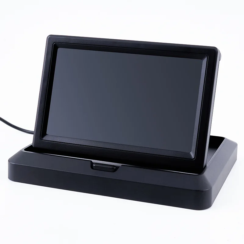 Car Monitor Rearview Mirror 5inch Auto Parking System for LED Night Vision Backup Reverse Camera CCD Car Rear View Camera
