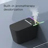 YYHC-Luxury high-end function floor black glazing square smart toilet automatic intelligent smart toilet with UV nozzle Voice co 1