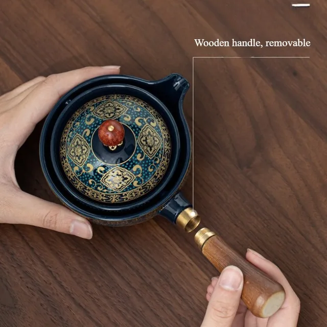 Ceramic Rotating Teapots 2