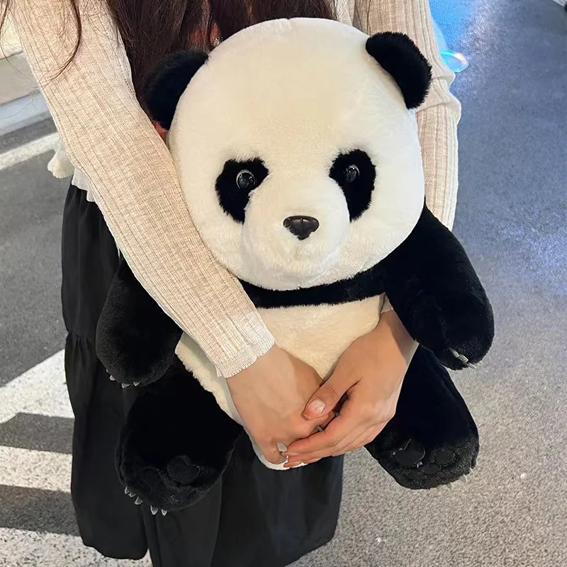 

Simulation Cute Panda Plush Toy Realistic Lovely Stuffed Animal Kawaii Panda Plushies Doll Anime Soft Kids Babys GirlsToys Gifts