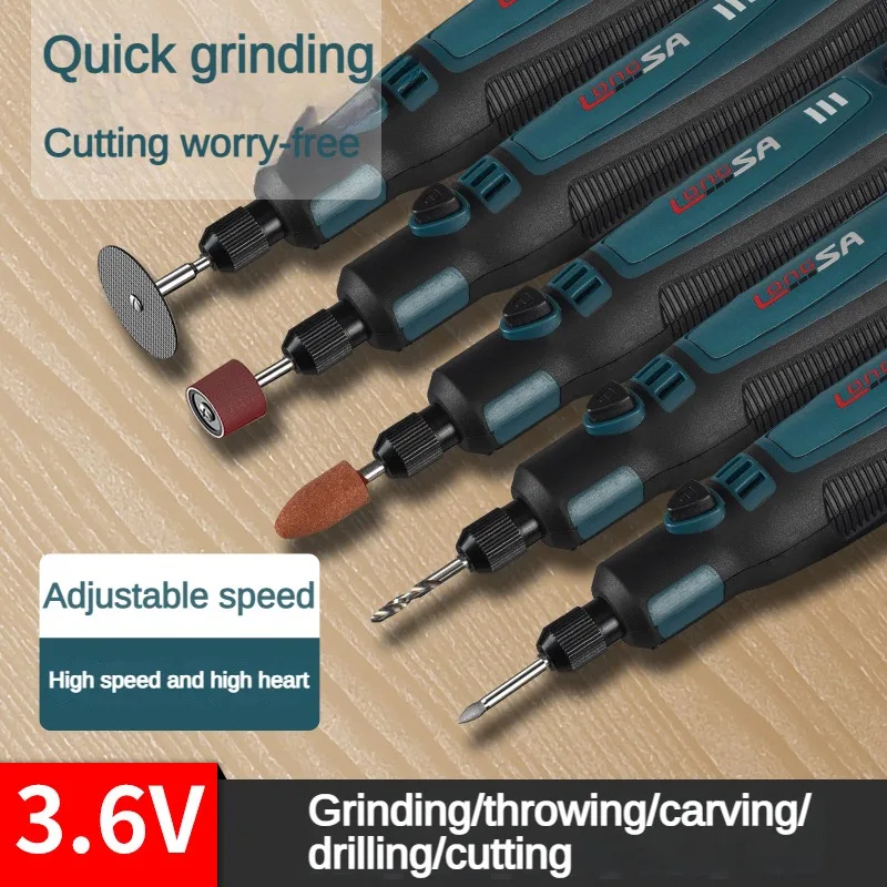 Electric drill grinder carving pen mini electric grinder adjustable speed grind tool accessory for DIY grinding and polishing drill wireless audio rack kit tool belt grinder diy belt grinder platen tools power tools belt sander grinder stand belt grind
