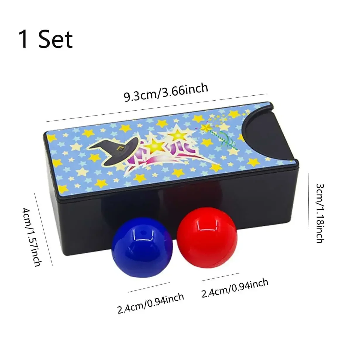 1set Red Ball Basketball Magic Show Props