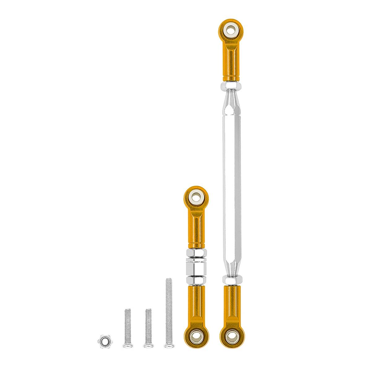 Conjunto De Varillas De Dirección De Coche RC, Brazo De Varilla Servo De Metal Multiusos, Fácil