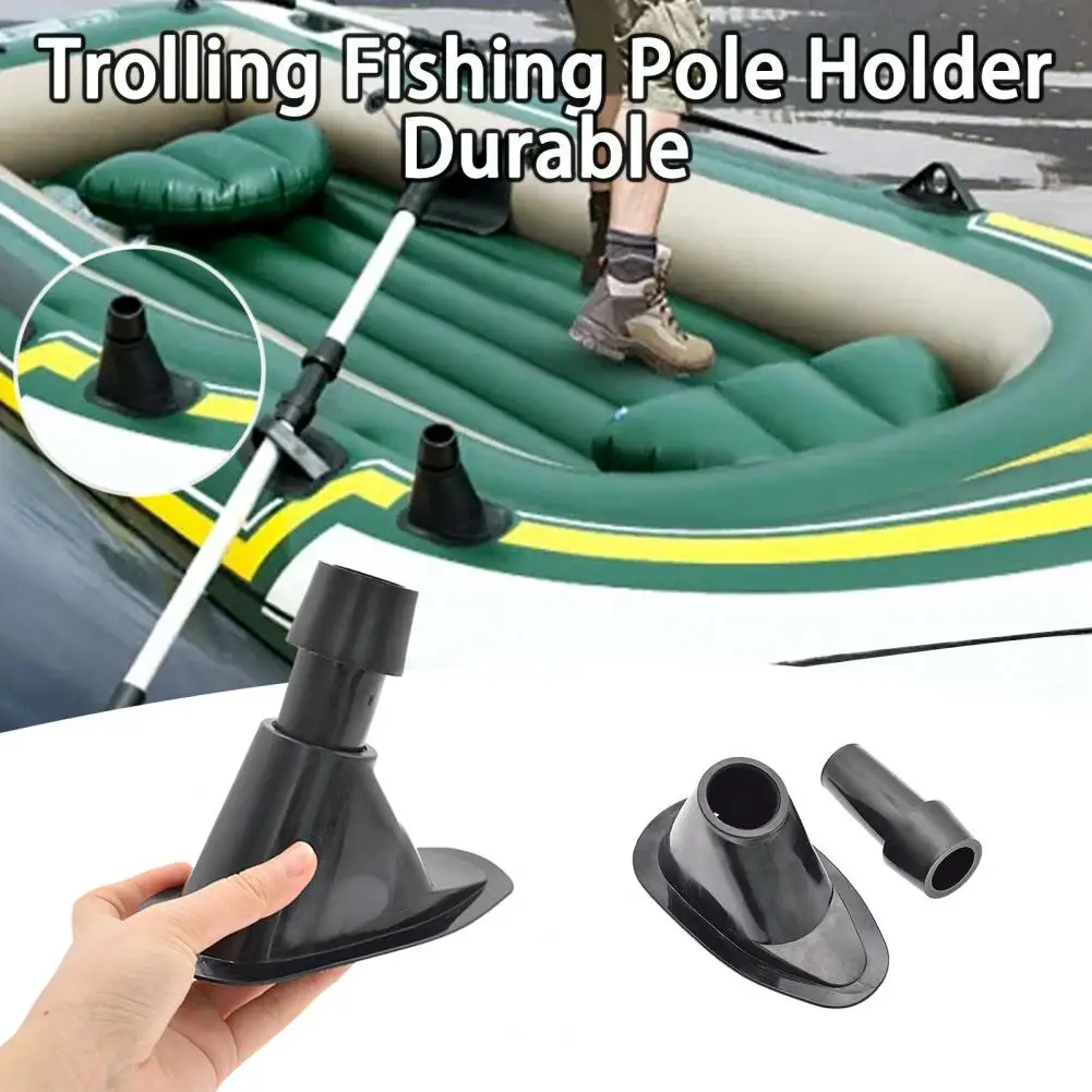 Strong Fishing Rod Socket Black Fishing Pole Holder Easily Store Fix Rod  Boat Trolling Fishing Rod Rack - AliExpress