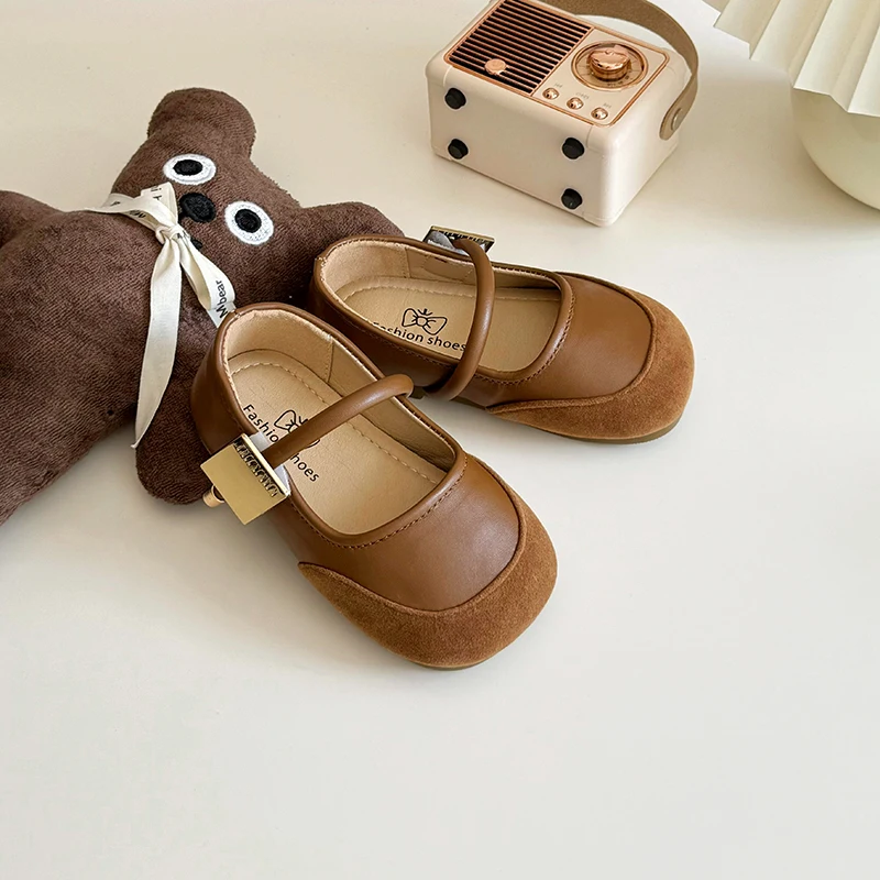 Girls Leather Shoes for Baby Spring Autumn