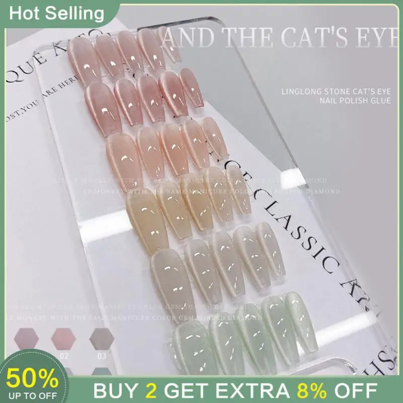 

Crystal Cats Eye Glue Fine Texture Not Easy To Decolorize. Tool Nail Glue Nail Products Nail Polish Easy To Extend And Apply