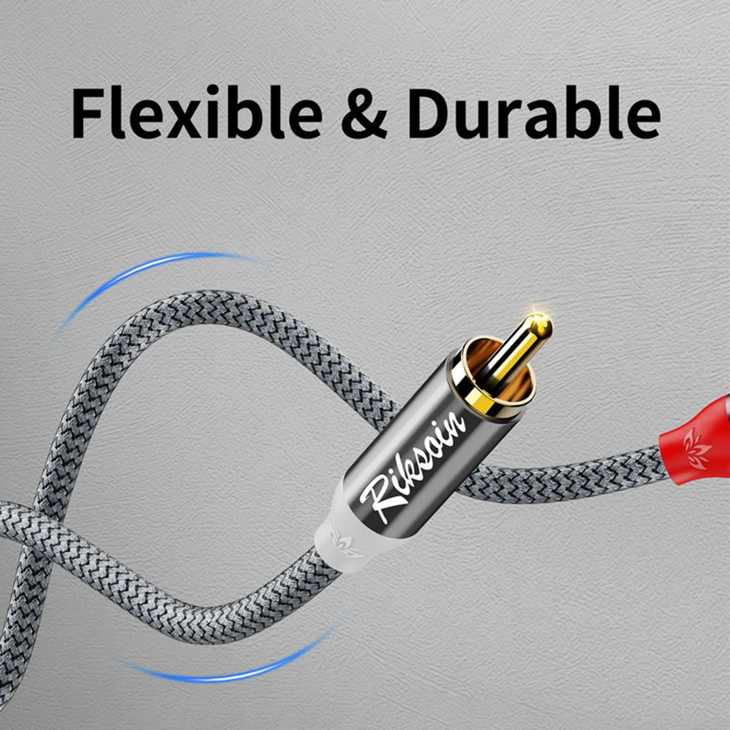 Premium USB-C to 2RCA Stereo Audio Cable – Hi-Fi Sound Y Splitter Adapter