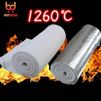 t 1260 ℃ Fire Protection Blanket Cloth Welding Slag Fireproof Heat Insulation Cloth 1