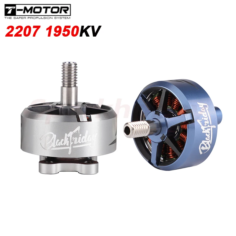 Nuovo T-Motor Black Friday Bf2207 1950Kv Fpv Brushless Motor 6S Lipo 12 N14P Per Droni Freestyle Con Elica Da 5 Pollici T5146-3
