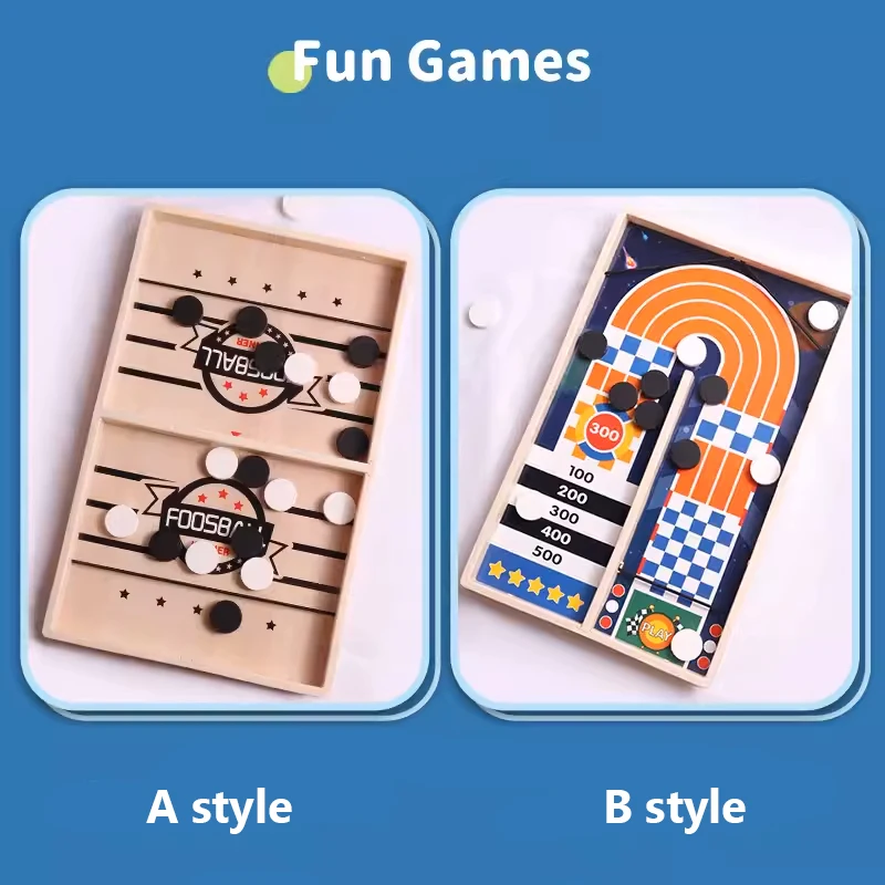 Bounce Chess Wooden Board Game Floor Toy Parent Child Interaction Double Battle TIKTOK Same Style Group Party Game Gift 2