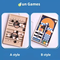 Bounce Chess Wooden Board Game Floor Toy Parent Child Interaction Double Battle TIKTOK Same Style Group Party Game Gift 2