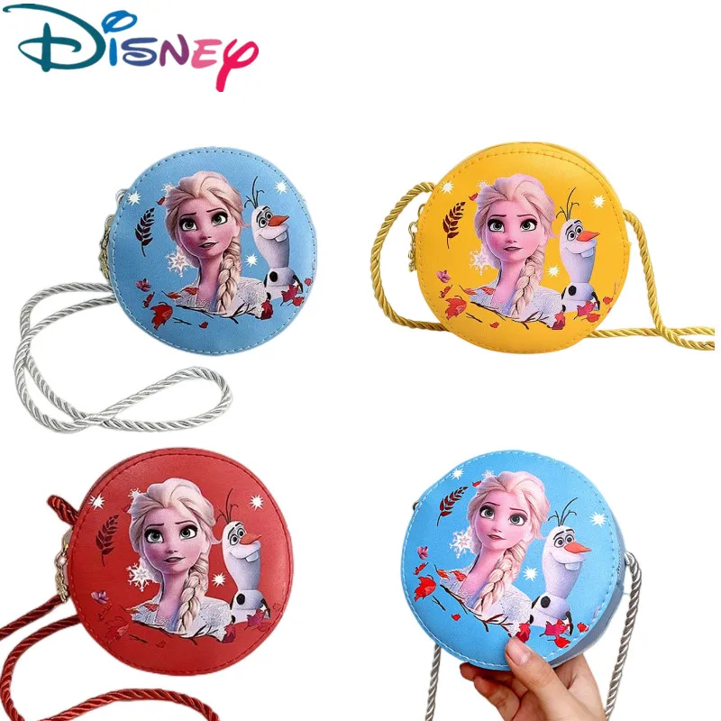 Disney Frozen Elsa Baby Girl Cartoon Crossbody Bag Disney Princess Elsa  Coin Purse Snap Shoulder Bag Anime bag Kids Toy Gifts - AliExpress