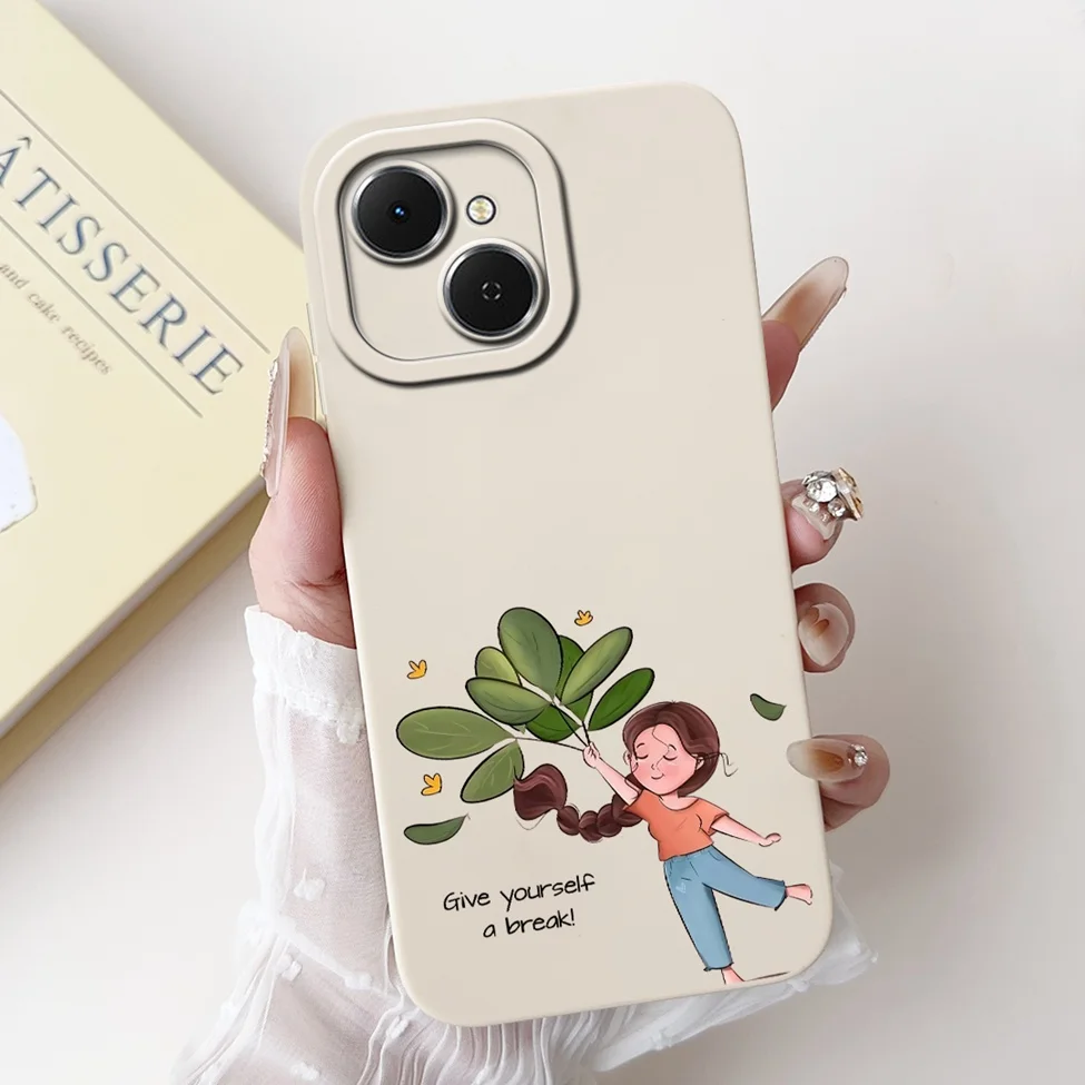 Silicone Luxury Fashion Love Painted Shockproof Phone Case Bumper