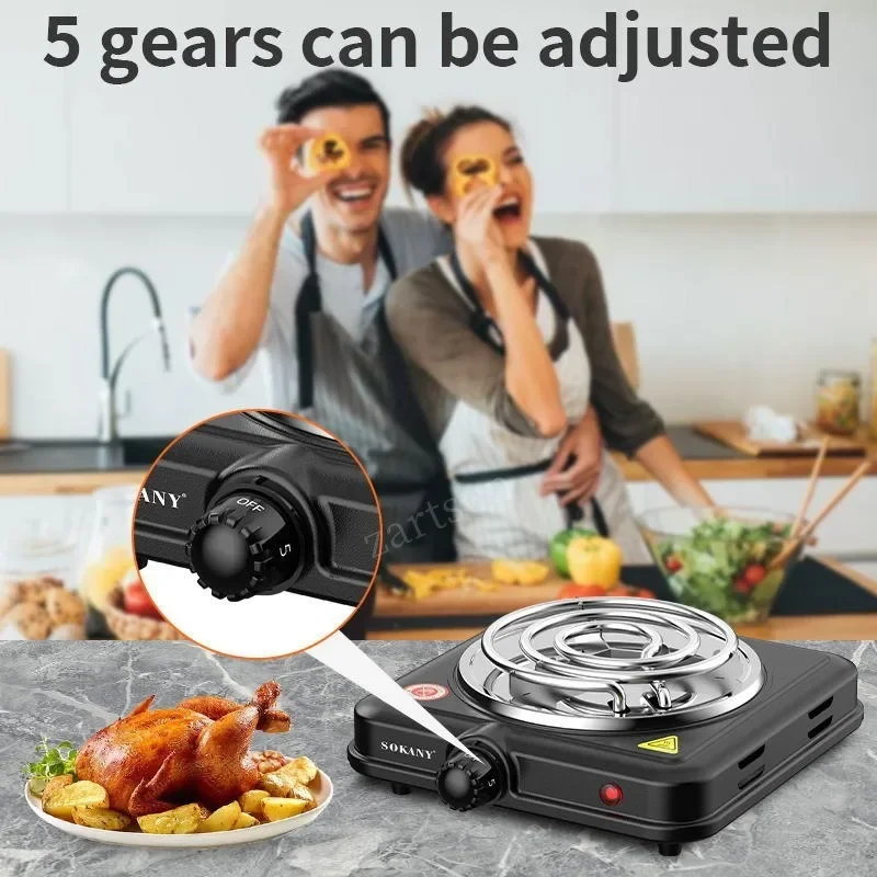 Hookah Shisha Coal Burner 500W Hot Plate Barbecue Electric Stove Kitchen Cooking Coffee Heater Chicha Fast Burning 3