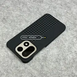 Luxury Matte Carbon Fiber Design Shockproof Drop - Proof Anti - Vibration Bumper Case - OnePlus 15 (2)