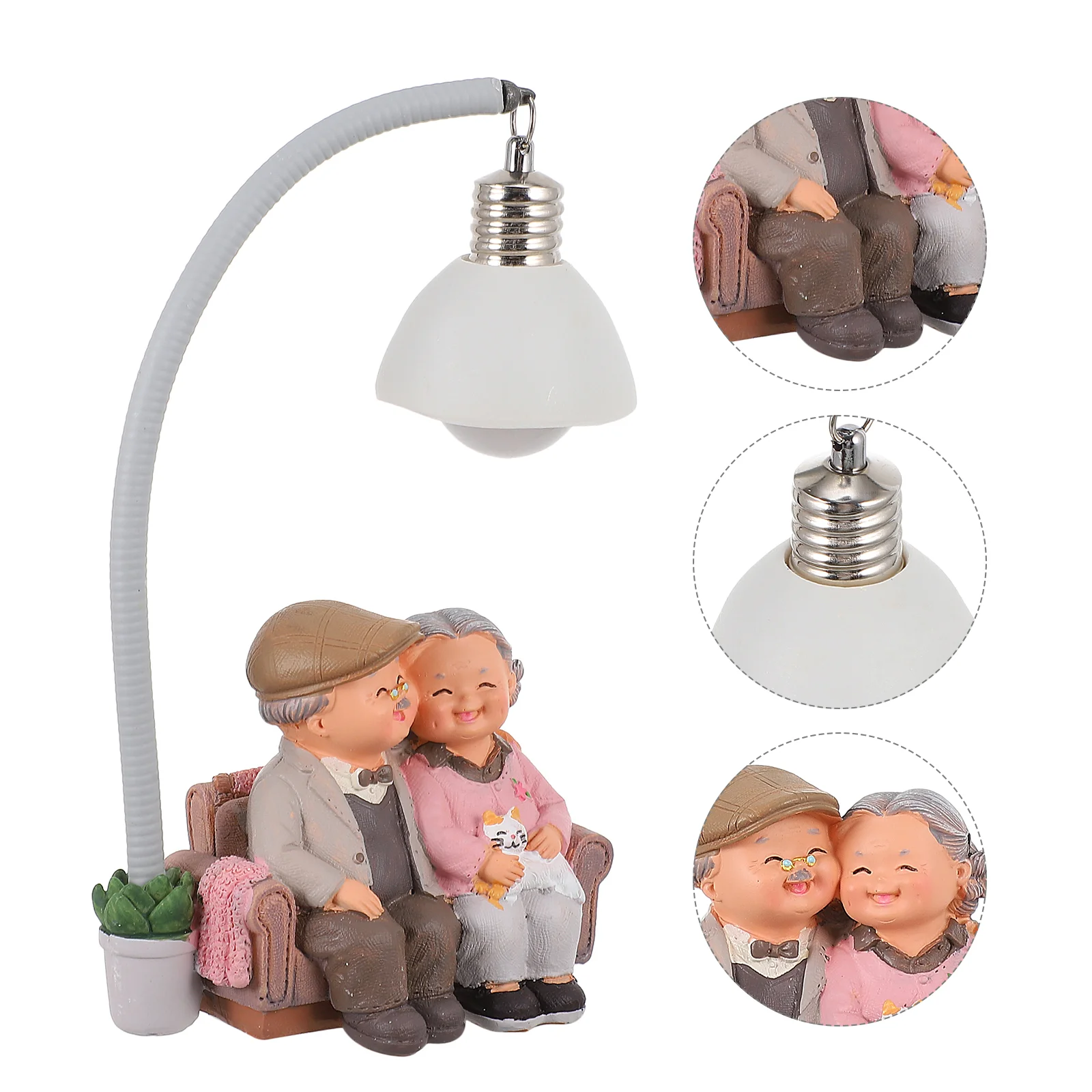 

Wedding Couple Figurine Elderly Couple Figurines Romantic Figurine Grandparents Parents Figure Grandma Grandpa Sculpture