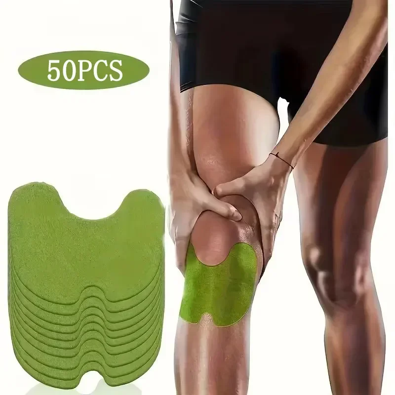 Knee patch 50pcs Neck Shoulder and Knee Patch Acupuncture Patch Heat Long-lasting Warm Knee Patch Outdoor Sports Safety Pads