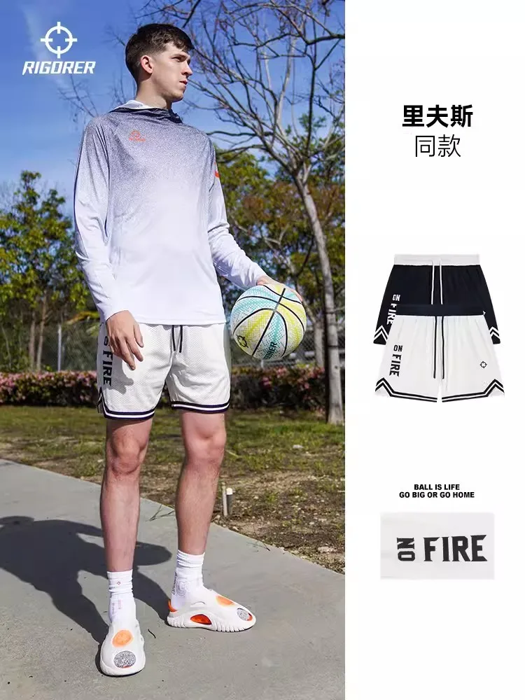 RIGORER Austin Reaves American Basketball Shorts Men Sports