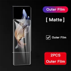 Ultimate Matte Hydrogel Full Body Screen Protector Film with Hinge Coverage - Galaxy Z Fold2 5G (2PCS Outer Film)