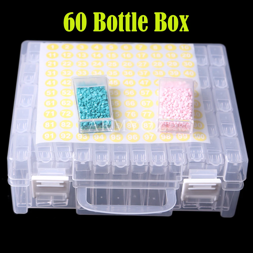 Diamond Painting Storage Box Mosaic Bead Container Organizer