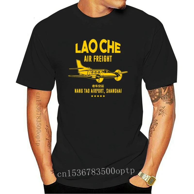 kan ikke se farve svært New Lao Che Air Freight Inspired by Indiana Jones Printed T-Shirt _ -  AliExpress Mobile