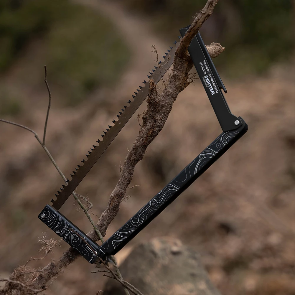 Folding Saw with Storage Bag Multifunctional Handsaw Camping Foldable Hand Saw Outdoor Hiking Survival Tools