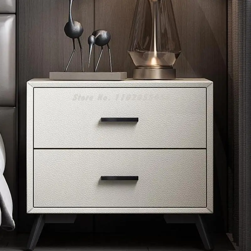 Light Luxury Bedside Table Solid Wood Small Simple Modern Nordic