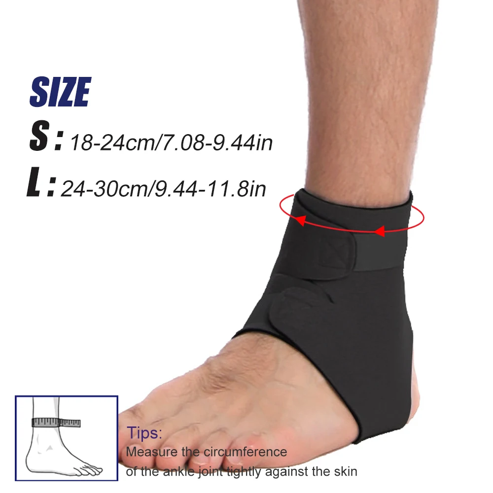 GOMOREON Sports Ankle Support for Men and Women-Breathable Adjustable Ankle Brace Sprain for Running Cycling Basketball ankle support ankle straps fitness ankle straps ankle support brace ankle wrist cuffs