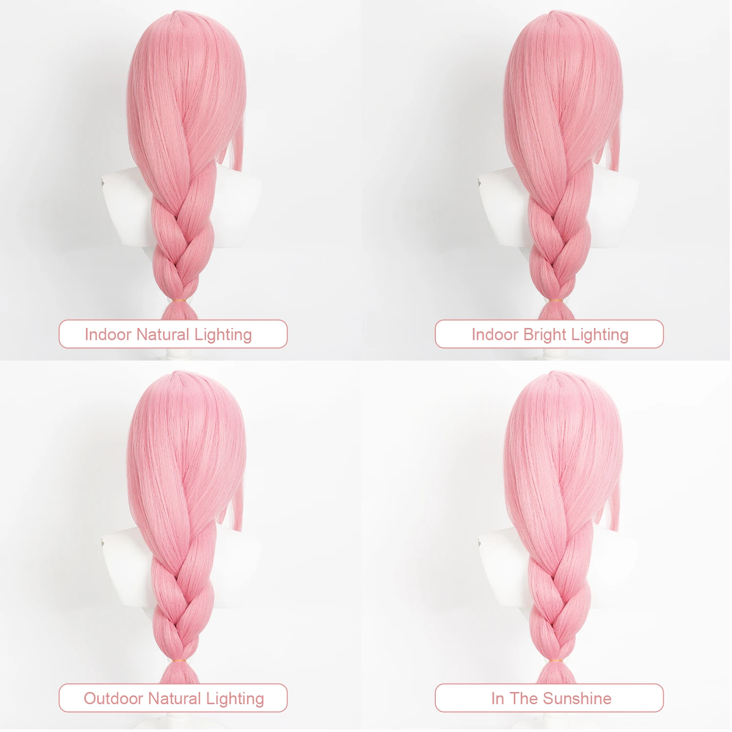 Zenless Zone Zero-Inspired Synthetic Cosplay Wig for Anime Parties and Events