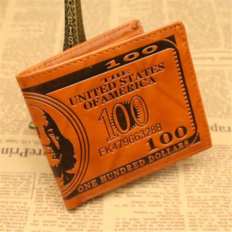 Leather Men Wallet 2024 Dollar Price Wallet Casual Clutch Money - Main Image