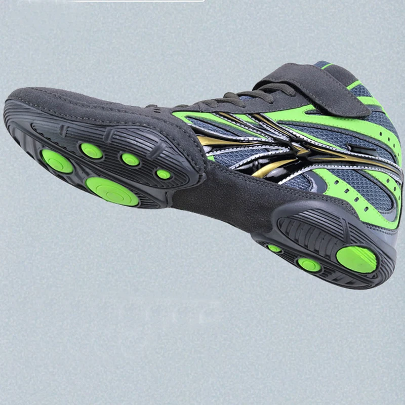Professional Unisex Boxing Shoes Breathable Wear-Resistant Non-Slip Wrestling Shoes Fighting Sneakers Gym Training Footwear Martial Arts Shoes