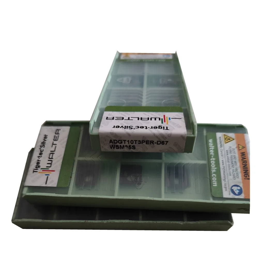 

ADGT10T3PER-D67 WSM35S ADKT1606PER-F56 WSP45S CARBIDE INSERTS 10PCS