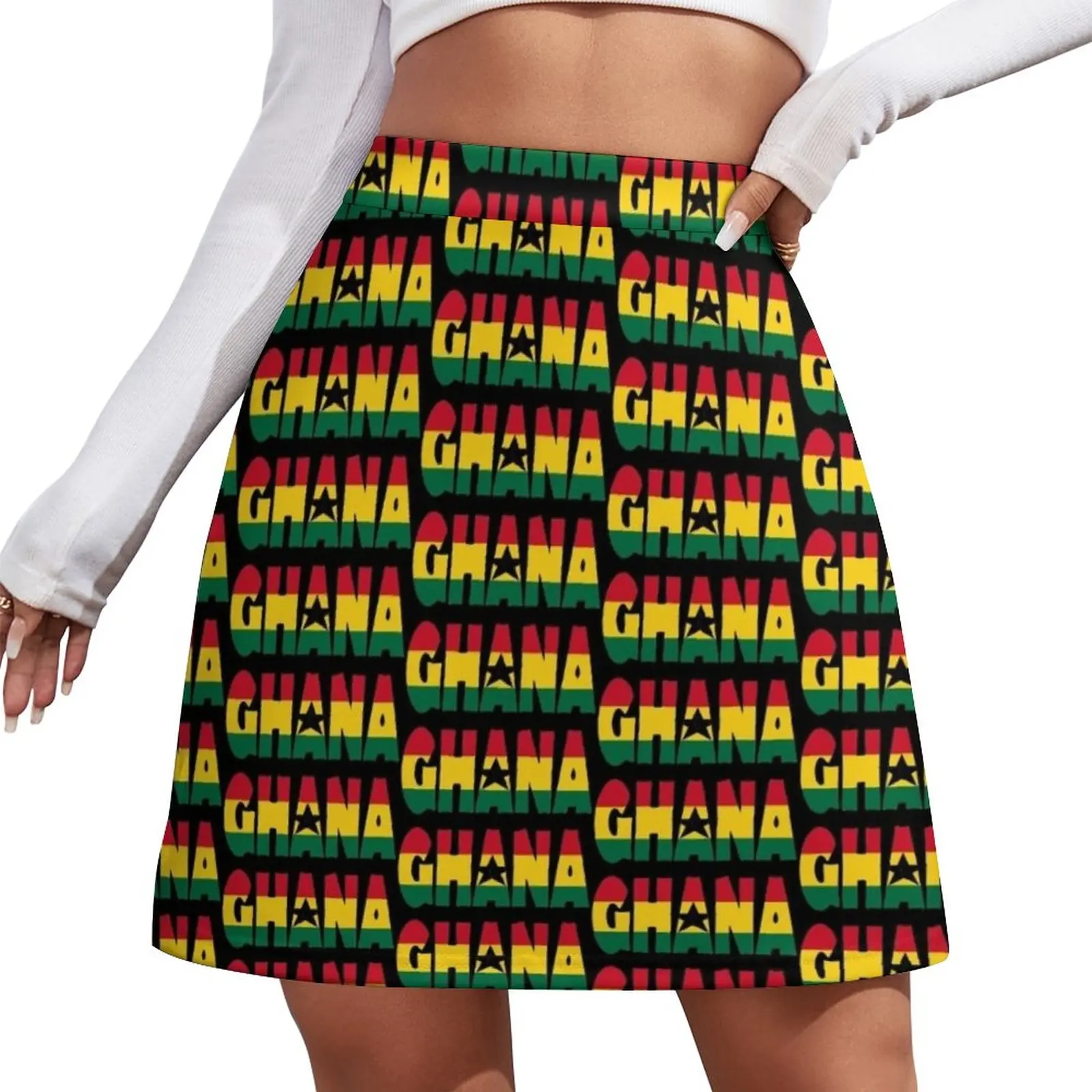 Ghana Mini Skirt women clothes skirts for women summer clothes