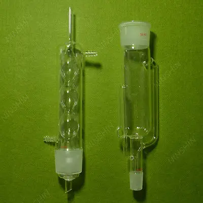 

Экстрактор Soxhlet с соединением 24/29 50/42, может сочетаться с колбой 500 мл