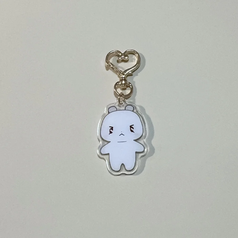 Kpop Plave MMMM Character Acrylic Double Sides Pendant