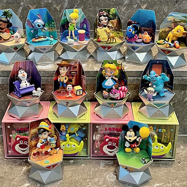 Genuine Disney 100th Anniversary Blind Box Anime Frozen Princess Mickey  Mouse Action Figures Pvc Model Statue Mysterious Box Toy - Blind Box -  AliExpress