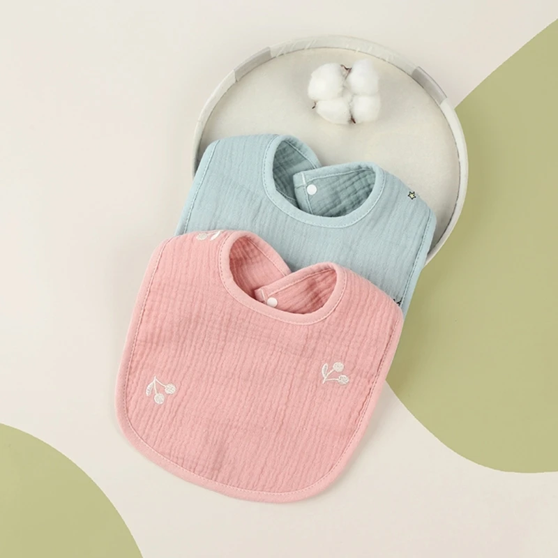 

Cotton Gause Baby Bibs 1pcs Infant Kids Bandana Rainbow Bear Burp Cloth Soft Newborn Feeding Saliva Towel Toddler Bib Scarf