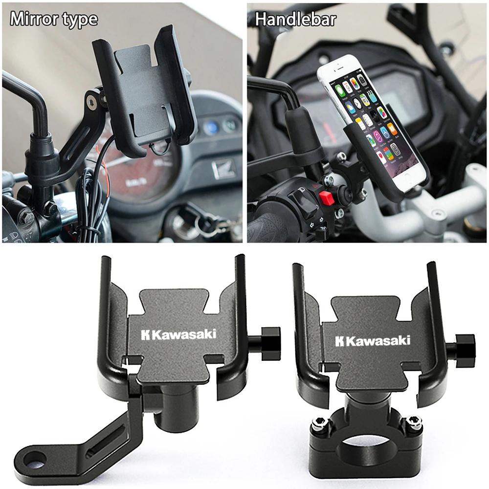 Motorcycle Phone Holder Mount Adjustable Smartphone Holder Accessories