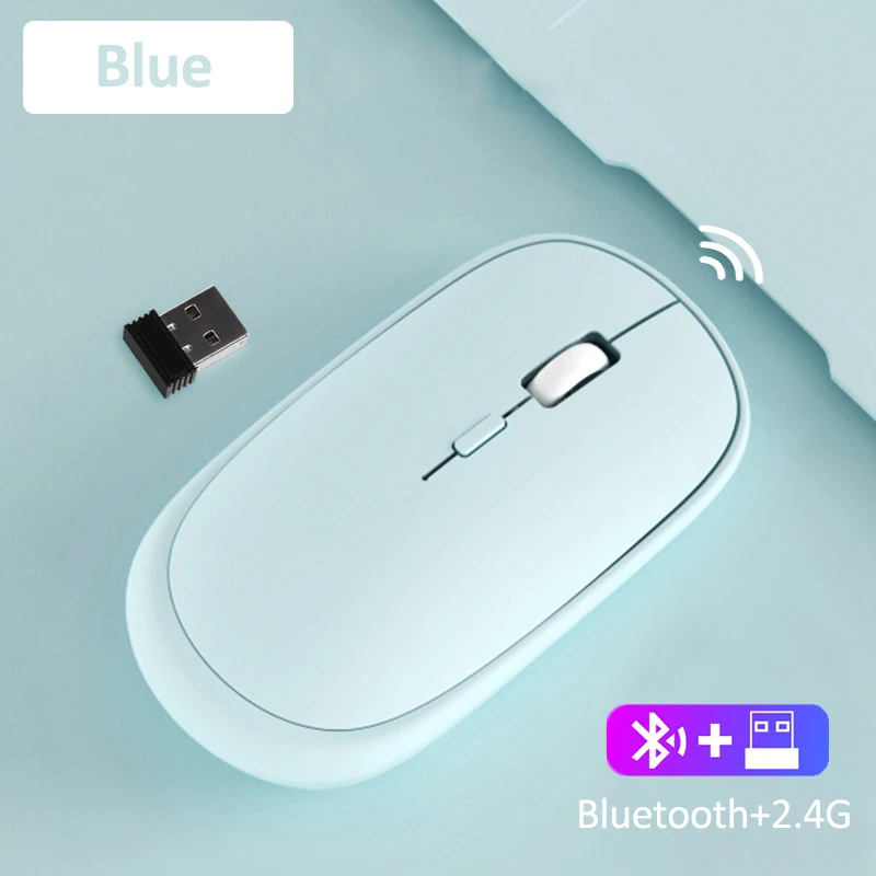 best computer mice Wireless Mouse Rechargeable Bluetooth Silent Ergonomic Computer For iPad Mac Tablet Macbook Air Laptop PC Gaming Business Office digital mouse Mice