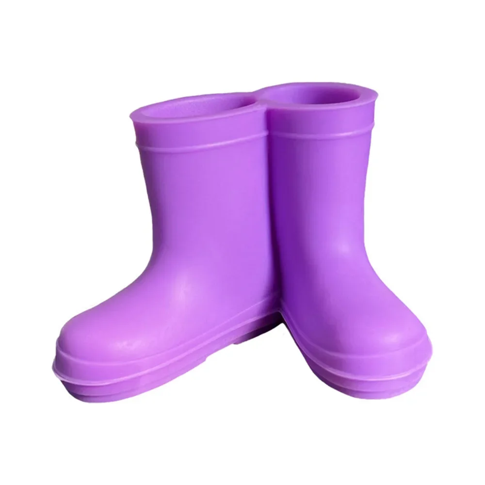 Creative Rain Boots Toothbrush Holder Silicone Cartoon Stand Rack for Bathroom Products