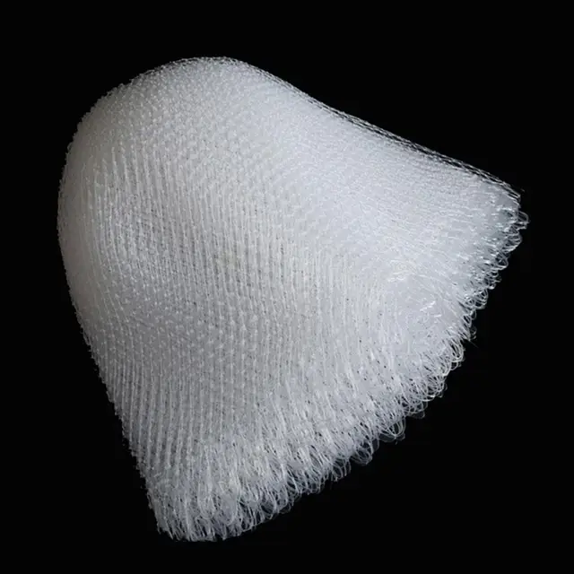Outdoor 30/40/50/60cm Double Line Braided Mesh Fishing Landing Net Fishing Mesh Hole for Bass Trout Catch Luring Accessories 3