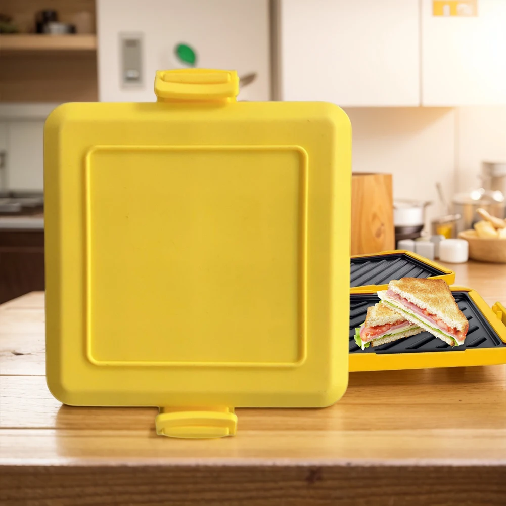 Description Picture 6 of itemMicrowave Toastie Maker No Electric Microwavable Oven Toast Maker Machine Square Panini Maker for Dessert Sandwiches Breakfast