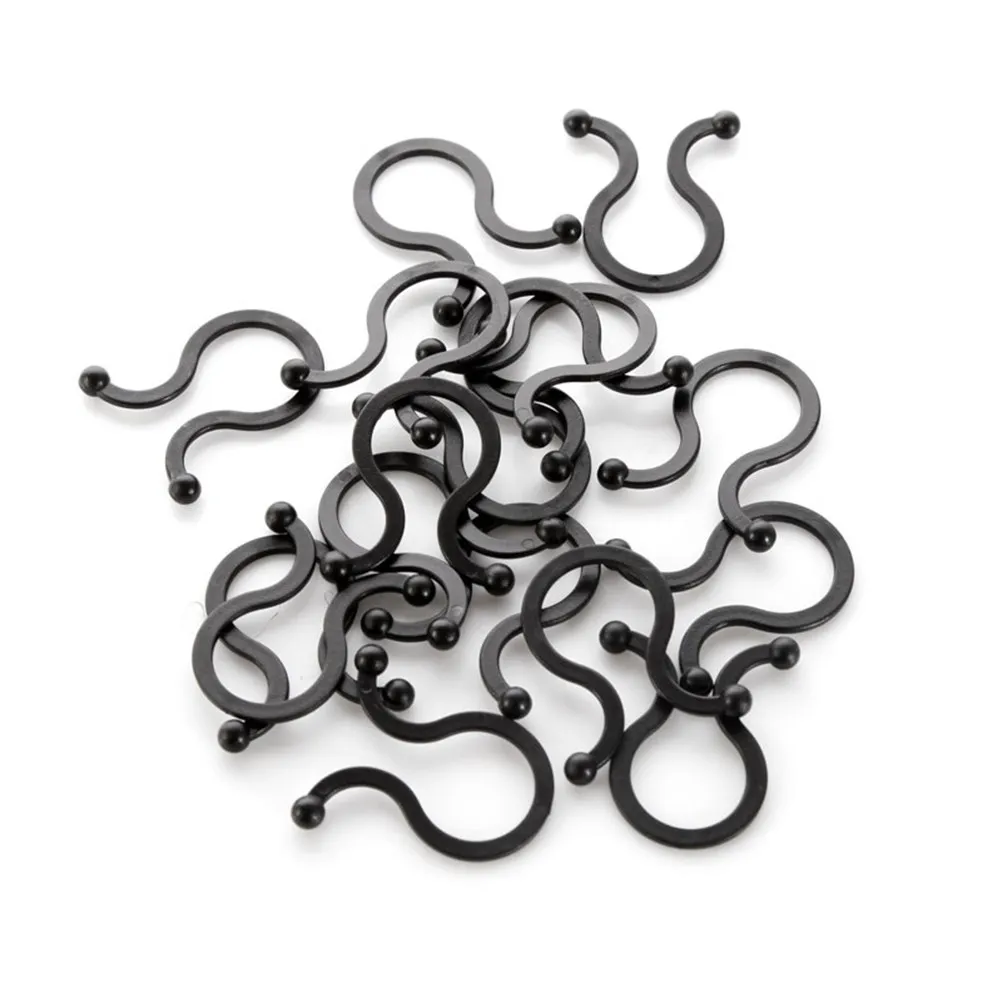 40Pcs 케이블 와인더 와이어 클립 주최자 미니 코드 관리 스레드 도구 컴퓨터..