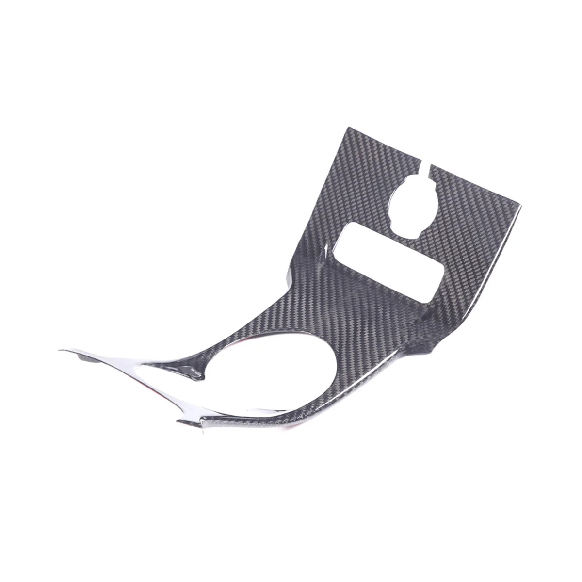 Per Mclaren Gt 2019-2022 Dry Carbon Fiber Car Central Control Storage Box Panel Cover Accessori Adesivi Decorativi