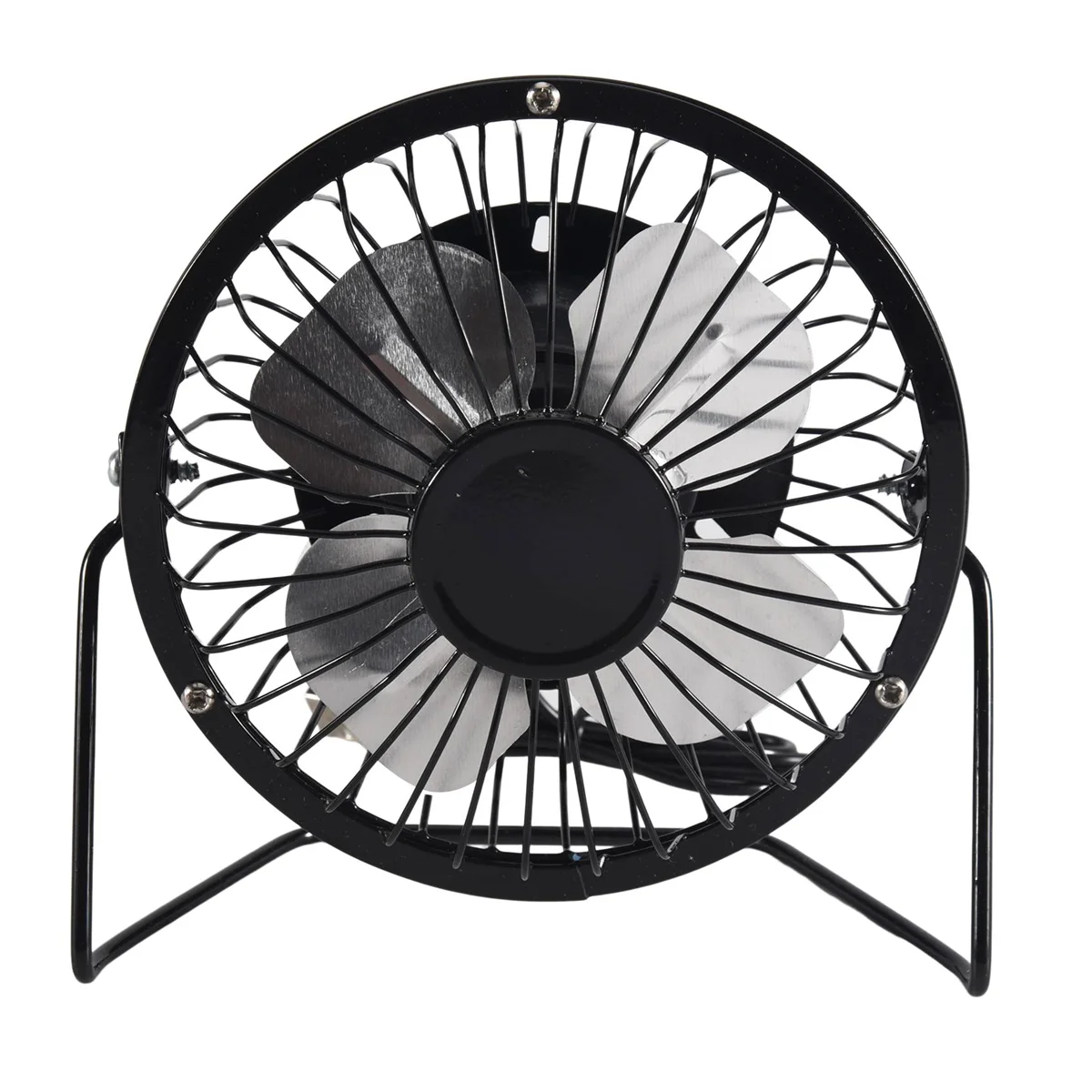 Mini Solar Panel Powered Ventilator Fan Portable 5W 4 Inch Greenhouse Solar Exhaust Fan for Office Outdoor 5